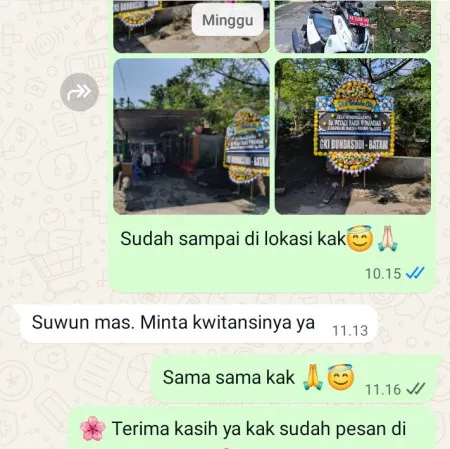 Pengiriman Papan Bunga Duka Gatot Subroto Office Area