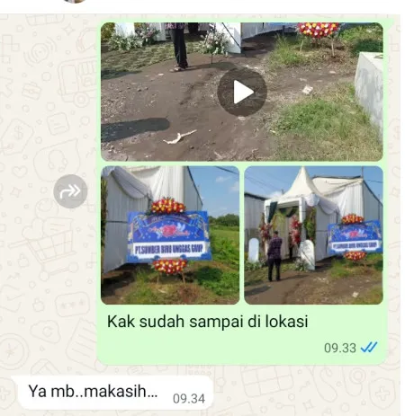 Pengiriman Karangan Bunga Gatot Subroto Office Area