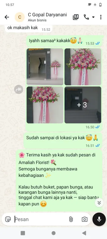 Pengiriman Karangan Bunga Gatot Subroto Office Area