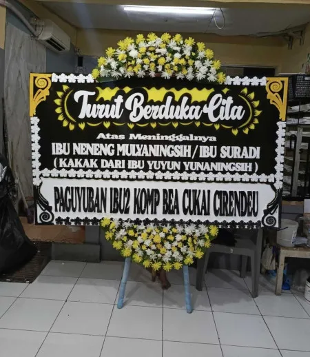 Papan Bunga Duka Gatot Subroto Office Area