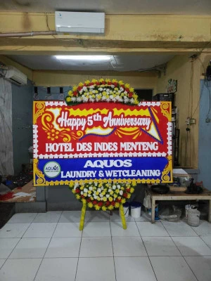Papan Bunga di Gatot Subroto Office Area